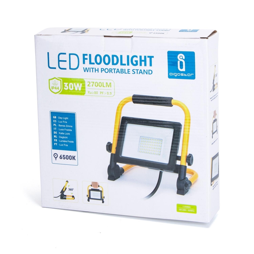 Aigostar - LED Прожектор със стойка LED/30W/230V IP44