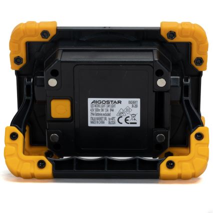 Aigostar - LED работна лампа LED/5W/3xAA 6500K IP44