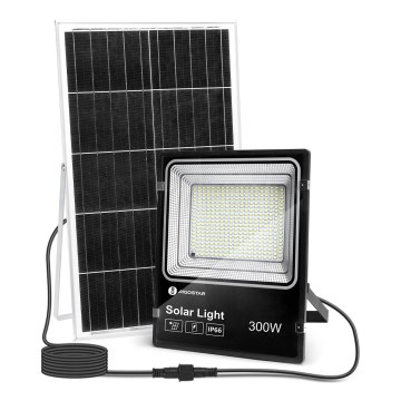 Aigostar - LED регулируем соларен прожектор LED/300W/3,2V IP66 25000 mAh + дистанционно управление