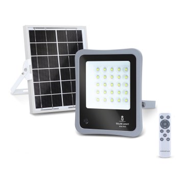 Aigostar - LED регулируем соларен прожектор LED/30W/3,2V 20000 mAh IP67 + дистанционно управление