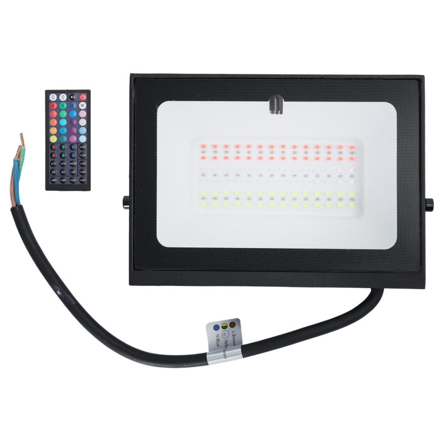 Aigostar - LED RGB димируем прожектор LED/50W/230V IP65 + дистанционно управление