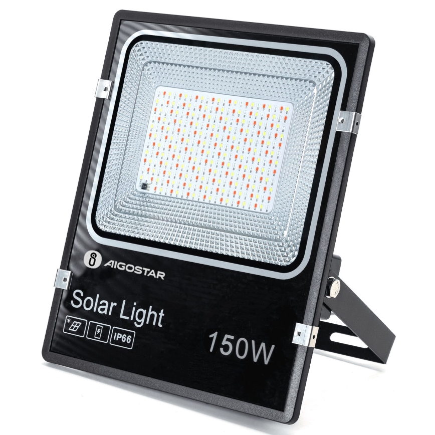 Aigostar - LED RGB Димируем соларен прожектор LED/150W/3,2V IP66 + дистанционно управление