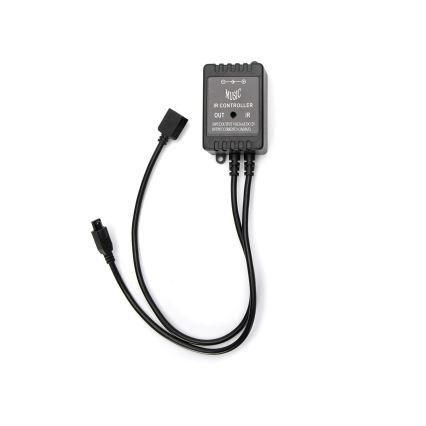 Aigostar - LED RGB Димируема екстериорна лента 3м LED/24W/12/230V IP65 + дистанционно