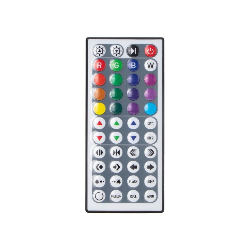 Aigostar - LED RGB Димируема екстериорна лента 5м LED/24W/12/230V IP65 + дистанционно