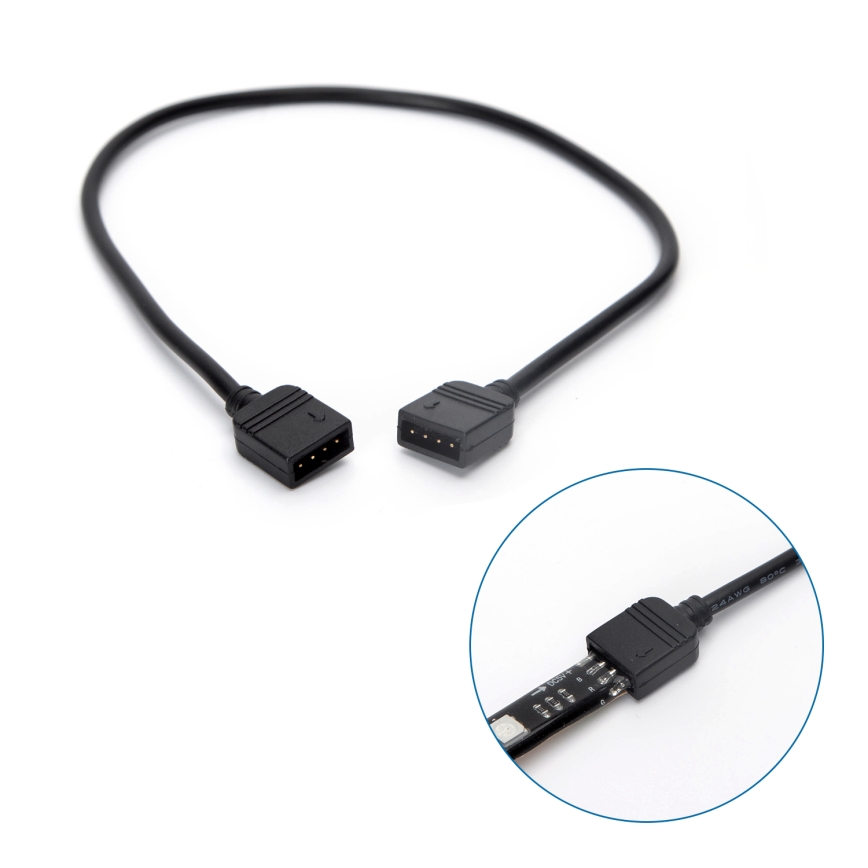Aigostar - LED RGB Интелигентен Димируема лента 4x0,5m LED/4,5W/5V Wi-Fi + дистанционно управление