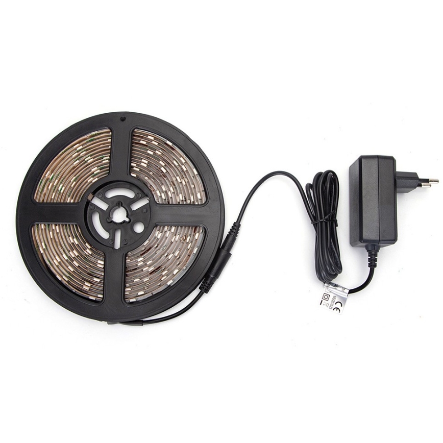 Aigostar - LED RGB димируема лента 5 m LED/24W/12/230V IP65 + дистанционно управление