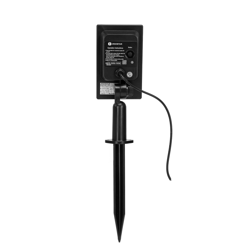 Aigostar - LED RGB Димируема соларна лента LED/1,6W/3,2V 5 m IP65 + дистанционно управление