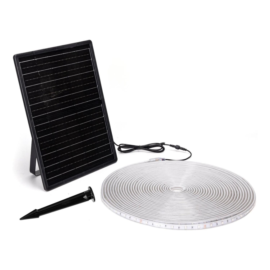 Aigostar - LED RGB Димируема соларна лента LED/20W/3,2V 20 m IP65 20000 mAh + дистанционно управление