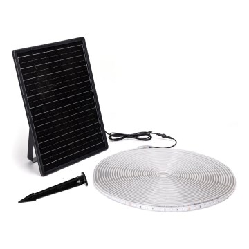 Aigostar - LED RGB Димируема соларна лента LED/20W/3,2V 20 m IP65 + дистанционно управление