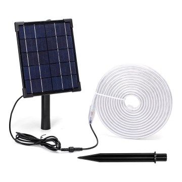 Aigostar - LED RGB Димируема соларна лента LED/5W/3,2V 7 m IP65 + дистанционно управление