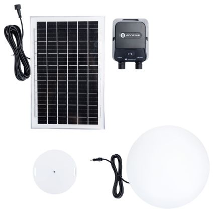 Aigostar - LED RGBW димируема външна лампа MESH LED/35W/3,7V 4000mAh 2700–6500K IP65 Ø 50 см + дистанционно управление