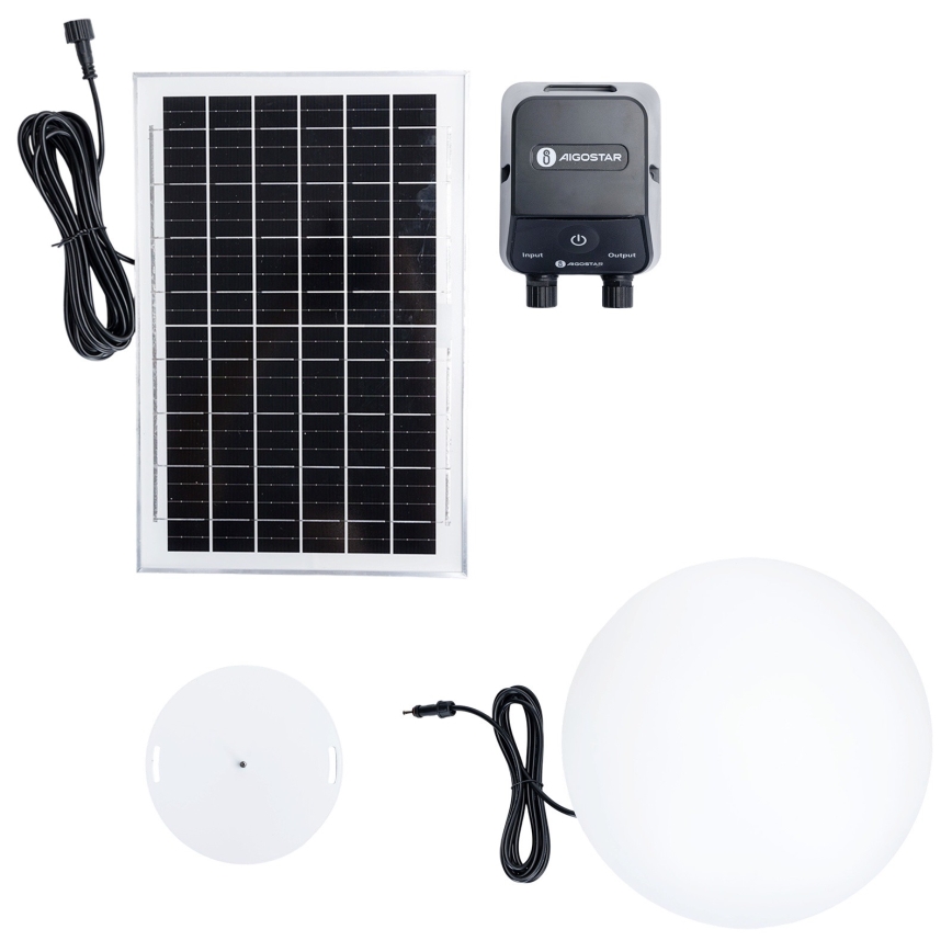 Aigostar - LED RGBW димируема външна лампа MESH LED/35W/3,7V 4000mAh 2700–6500K IP65 Ø 50 см + дистанционно управление