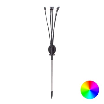 Aigostar - LED RGB Solar декоративна лампа LED/0,04W/1,2V 68,5 см IP44
