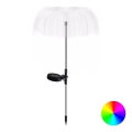 Aigostar - LED RGB соларна декоративна лампа LED/0,03W/1,2V 300 mAh 70см IP44