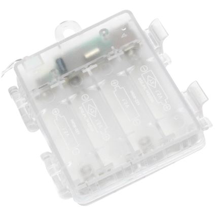 Aigostar - LED RGB Външен коледен гирлянд 50xLED/7 режима 4xAA 5,3m IP44 многоцветен + дистанционно управление