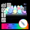 Aigostar - LED RGBIC декоративна гирлянда 25xLED/5W/USB 5 m многоцветна