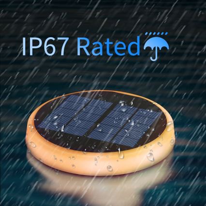 Aigostar - LED RGBIC Соларна лампа LED/0,6W/3,7V IP65