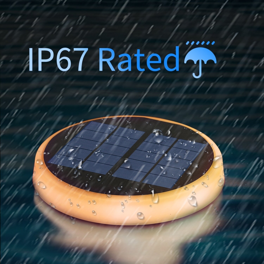 Aigostar - LED RGBIC Соларна лампа LED/0,6W/3,7V IP65