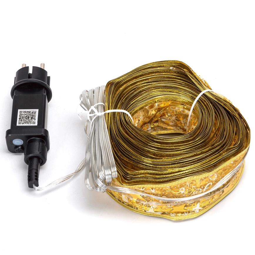 Aigostar - LED RGBICW Умна външна  гирлянда MESH 100xLED 10 m IP44 + дистанционно управление