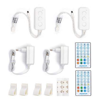Aigostar - LED RGBW димируема лента LED/18W/12V 2x5 м Wi-Fi