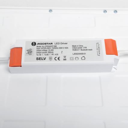 Aigostar - LED RGBW Димируем панел за вграждане MESH LED/36W/230V 60x60 см