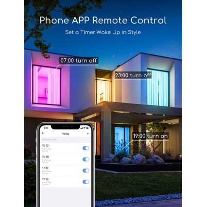 Aigostar - LED RGBW Димируем плафон 18W/230V Ø 34 см Wi-Fi