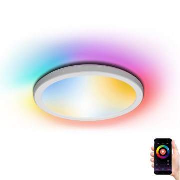 Aigostar - LED RGBW Димируем плафон LED/19W/230V 2700-6500K Wi-Fi