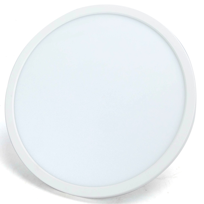 Aigostar - LED RGBW Димируем плафон MESH LED/24W/230V 3000-6500K бял + дистанционно управление