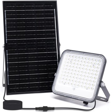 Aigostar - LED RGBW Димируем соларен прожектор LED/150W/3,4V IP66 + дистанционно управление
