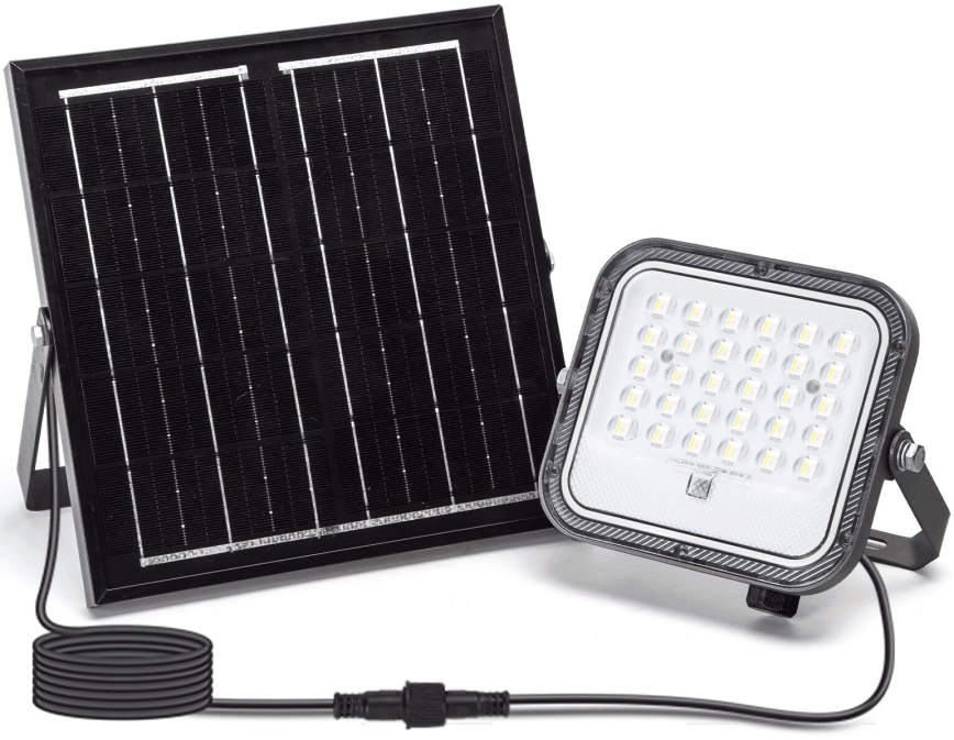 Aigostar - LED RGBW Димируем соларен прожектор LED/50W/3,4V IP66 + дистанционно управление
