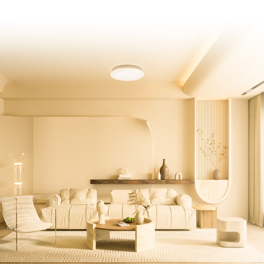 Aigostar - LED RGBW Димируема лампа за баня LED/27W/230V 40 см Wi-Fi IP44