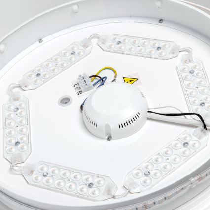 Aigostar - LED RGBW Димируема лампа за баня LED/27W/230V 40 см Wi-Fi IP44