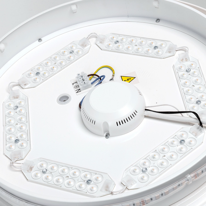 Aigostar - LED RGBW Димируема лампа за баня LED/27W/230V 40 см Wi-Fi IP44