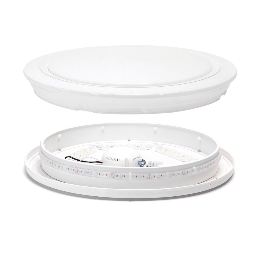 Aigostar - LED RGBW Димируема лампа за баня LED/27W/230V 40 см Wi-Fi IP44
