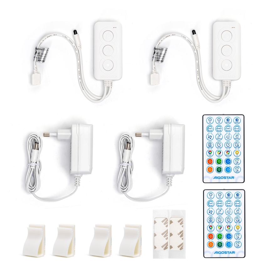 Aigostar - LED RGBW Димируема лента LED/18W/12V 2x5 m Wi-Fi