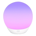 Aigostar - LED RGBW димируема настолна лампа LED/5,5W/5V Wi-Fi + дистанционно управление