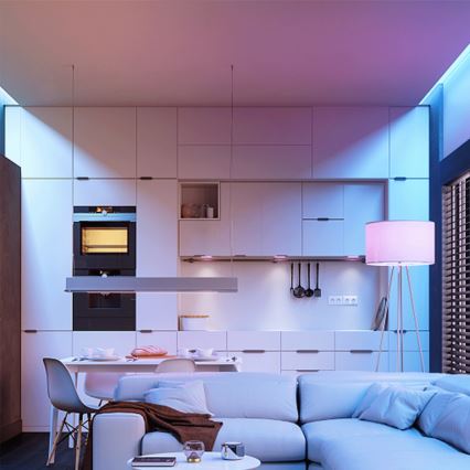 Aigostar - LED RGBW димируема крушка C37 E14/6W/230V 3000K + дистанционно управление