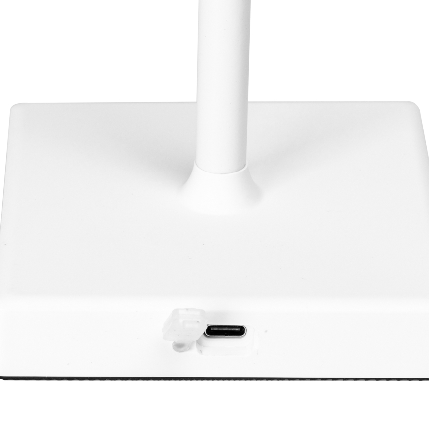 Aigostar - LED RGBW Екстериорна димируема акумулаторна настолна лампа LED/4W/5V 3600mAh бял IP54