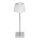 Aigostar - LED RGBW Екстериорна димируема акумулаторна настолна лампа LED/4W/5V 3600mAh бял/матов хром IP54