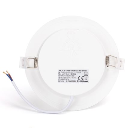 Aigostar - LED RGBW Димируема лампа за окачен таван на баня MESH Интелигентен LED/9W/230V 2700-6500K IP44