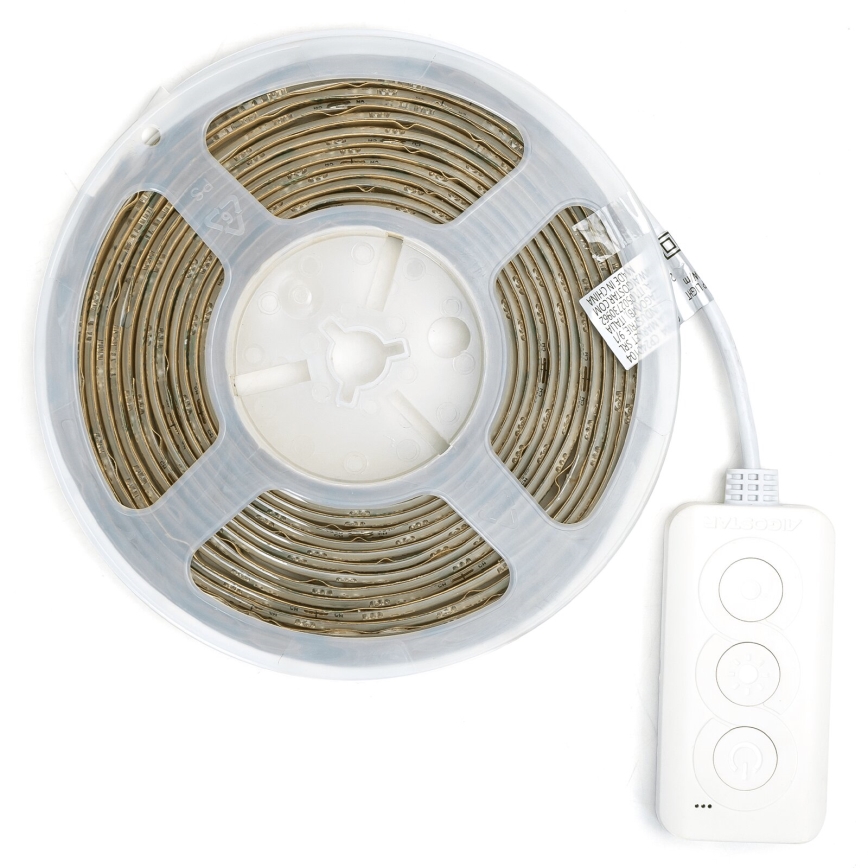 Aigostar - LED RGBW Димируема лента 5m MESH Интелигентен LED/24W/230V 2700-6500K + дистанционно управление