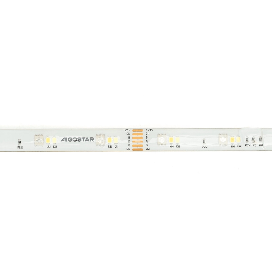 Aigostar - LED RGBW Димируема лента 5m MESH Интелигентен LED/24W/230V 2700-6500K + дистанционно управление