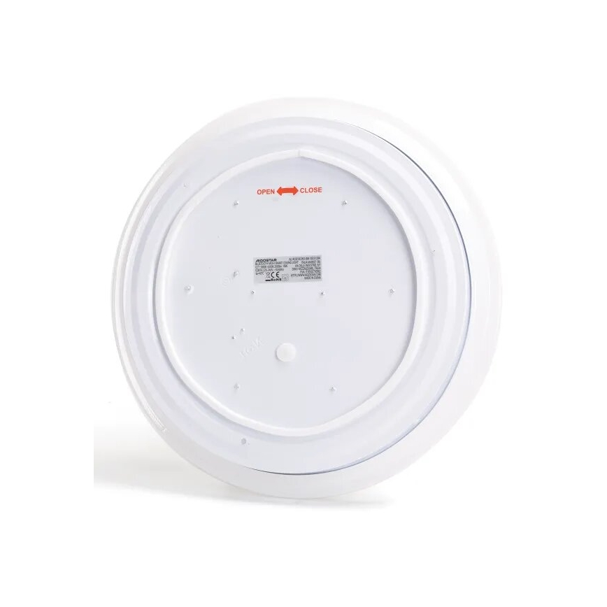 Aigostar - LED RGBW Димируем плафон за баня MESH Smart LED/18W/230V 3000-6500K IP44 + дистанционно управление
