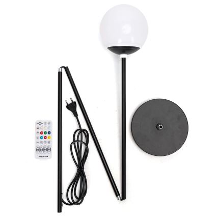 Aigostar - LED RGBW Димируема подова лампа MESH LED/8W/230V + дистанционно управление
