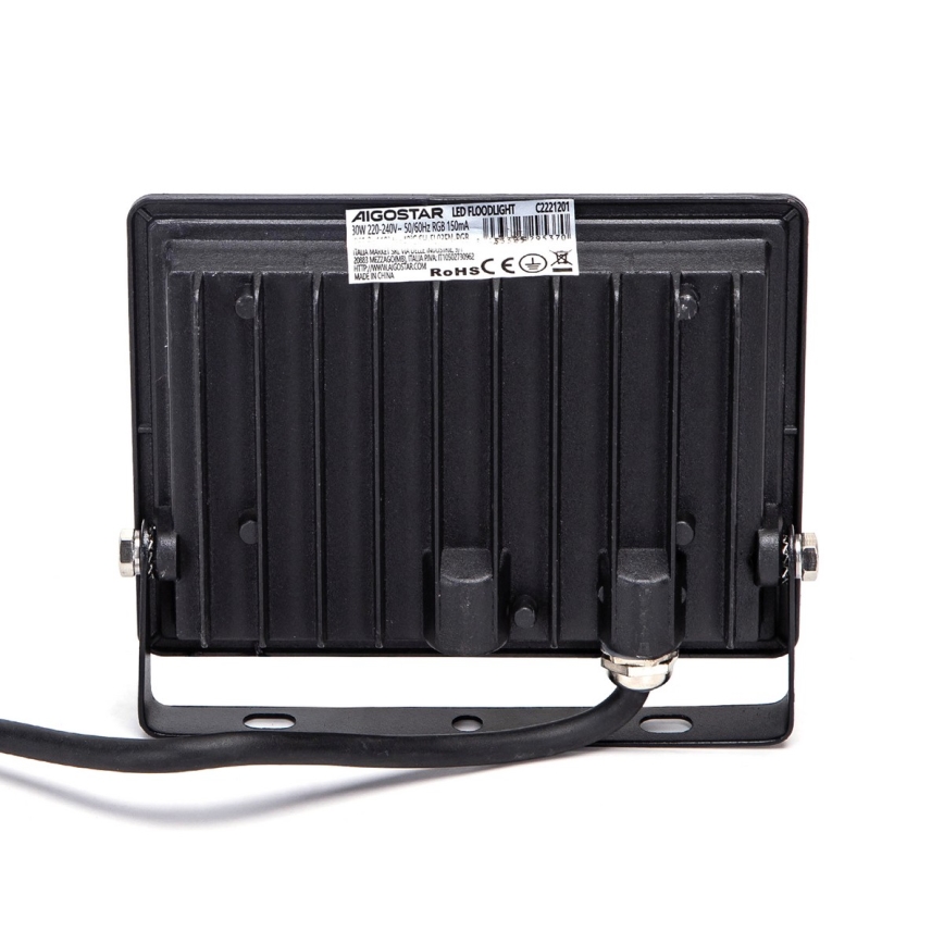 Aigostar - LED RGBW прожектор с възможност за димиране LED/30W/230V IP65 + дистанционно управление