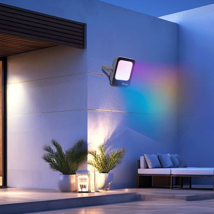 Aigostar - LED RGBW Димируем прожектор MESH Интелигентен LED/30W/230V 6500K IP65 + дистанционно управление