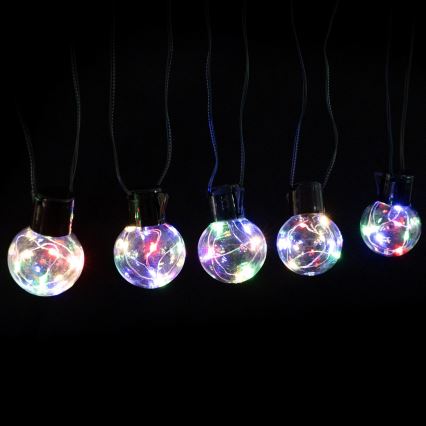 Aigostar - Външна LED декоративна гирлянда 160xLED 10m IP44 мултицветна