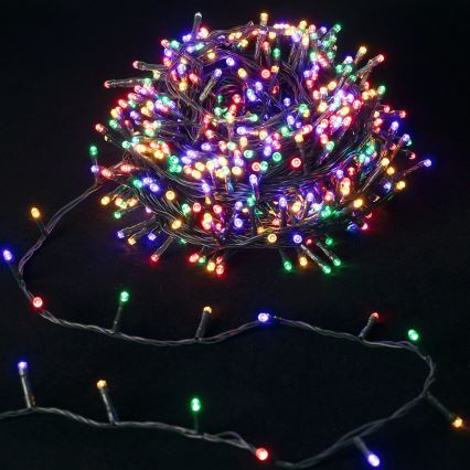 Aigostar - LED RGBY външна коледна гирлянда 600 LED/8 режима, 30 m, IP44