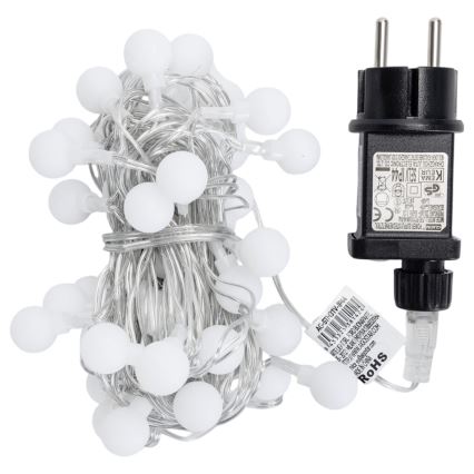 Aigostar - LED външна декоративна гирлянда 50xLED/8 функции 5 m IP44 многоцветна