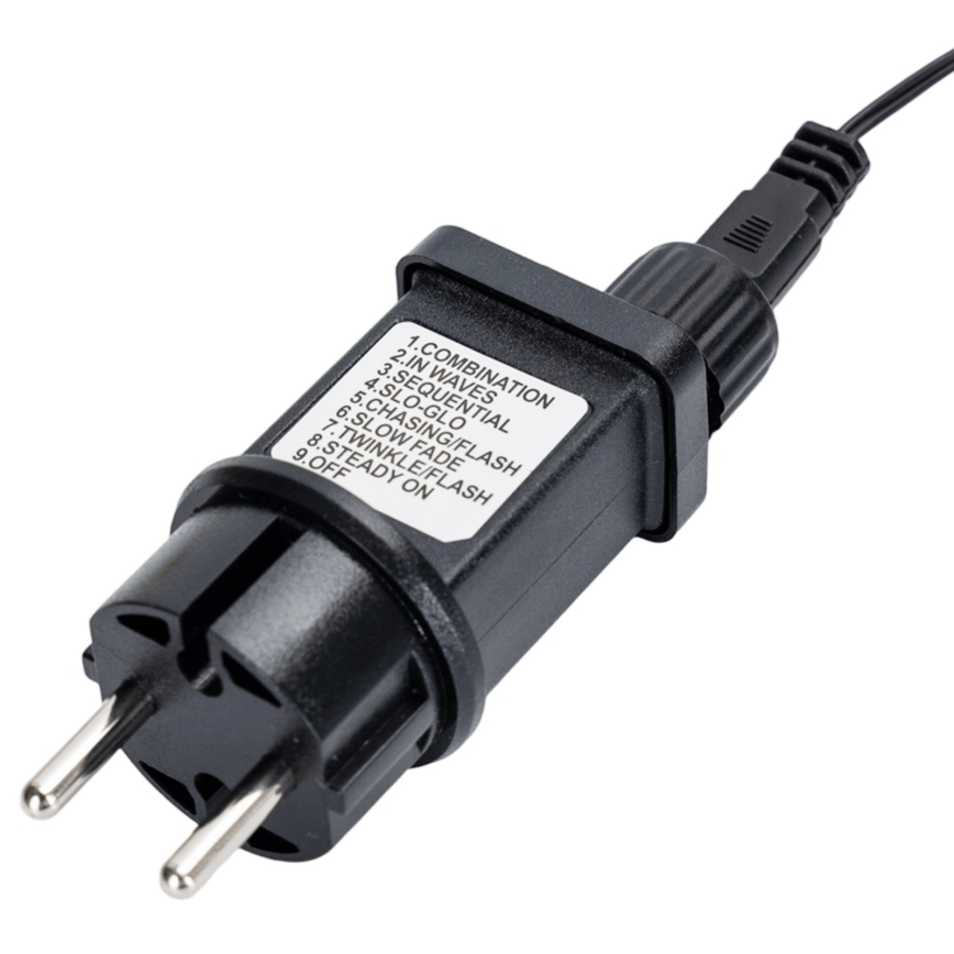 Aigostar - LED външна коледна елха 55xLED/8 функции 0,6 m IP44 многоцветна